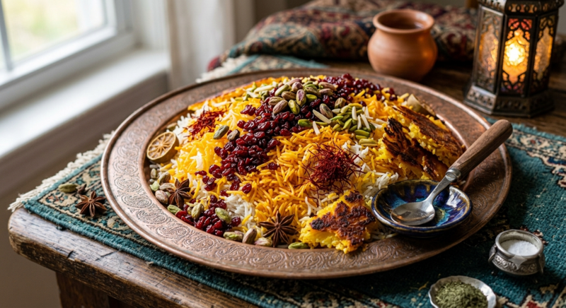 Persian Saffron Rice Recipe: Authentic Iranian Guide